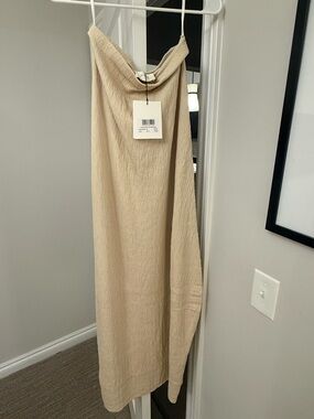 ivy coffee sleeveless midi dress IVY COFFEE SLEEVELESS MIDI DRESS